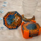 Posavasos abstractos